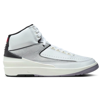 Jordan Mens  Retro 2 In White/fire Red/black