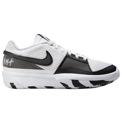 Nike Kids' Boys  Ja Morant One In White/black/white