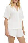 UGG VIVIANNE COTTON PAJAMA TOP