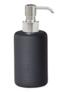 Labrazel Cambric Black Pump Dispenser In Polished Nickel