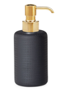 Labrazel Cambric Black Pump Dispenser In Polished Gold