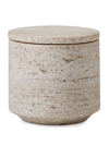 Labrazel Aztec Travertine Canister In Sand
