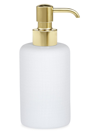 Labrazel Cambric Pump Soap Dispenser In Unplated Brass