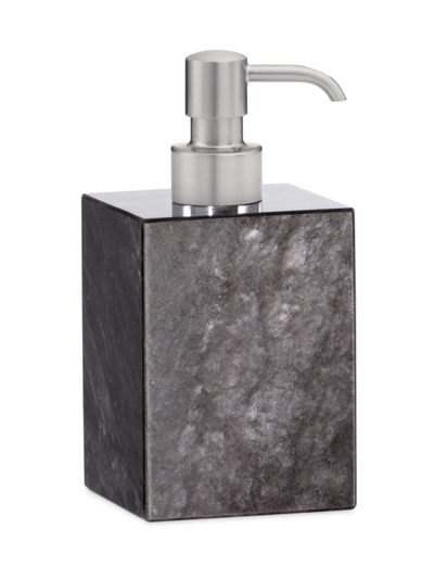 Labrazel Obsidian Gray Pump Dispenser In Brushed Nickel