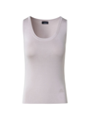 Akris Reversible Two-tone Tank Top In Sand