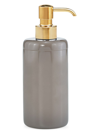 Labrazel Dome Gray Gloss Pump Dispenser In Polished Gold