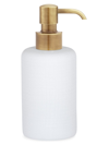 Labrazel Cambric Pump Soap Dispenser In Burnished Brass