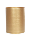 Labrazel Cambric Wastebasket In Gold