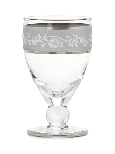 Labrazel Bellino Tumbler Glass In Clear Platinum