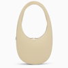 Coperni Sand-coloured Leather Swipe Bag In Cream