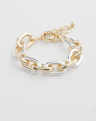 Chico's Mixed Metal Toggle Bracelet |  In Mixed Metals