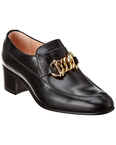 Gucci Horsebit Leather Loafer In Black