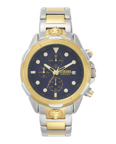 Versus 6e Arrondissement Chronograph Watch In Gold