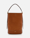 Polo Ralph Lauren Vachetta Logo-print Tote Bag In Brown