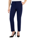 ANNE KLEIN WOMEN'S GRACE MID RISE STRAIGHT-LEG ANKLE PANTS