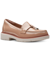 CLARKS WOMEN'S WESTLYNN BELLA HARDWARE-TRIM LUG-SOLE LOAFERS