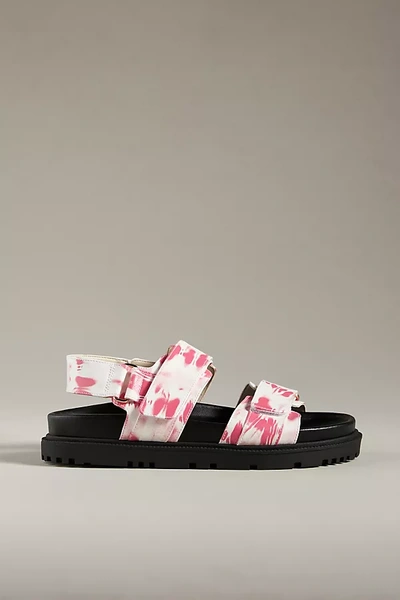 Maeve Slingback Double Sandals In Pink
