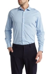 CAVALLI CLASS COMFORT FIT STRETCH LYCRA® COTTON DRESS SHIRT
