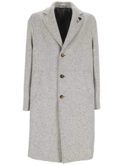 Lardini Coats In Grey