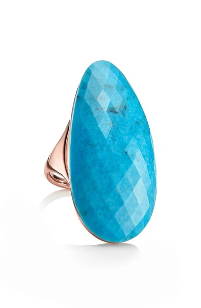 Monica Vinader Nura Cocktail Ring In Ros Gold