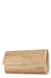 Nina Hope Clutch In Gold