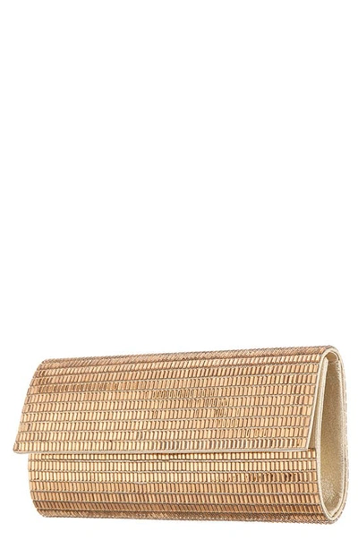 Nina Hope Clutch In Gold