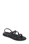 Olukai Tiare Slingback Sandal In Black / Black