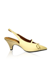 REIKE NEN DOTU SLINGBACK LEATHER PUMPS