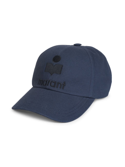 Isabel Marant Tyron Baseball Cap In Blue