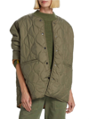 VELVET BY GRAHAM & SPENCER PAITYN QUILTED JACKET IN SAGE