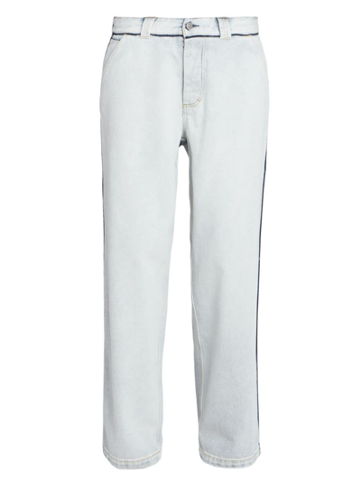 Maison Margiela Straight Leg Jeans In Blue