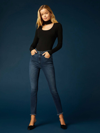 Dl1961 - Women's Farrow High Rise Skinny Ankle In Eco Dark In Multi