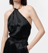 Cami Nyc Kenley Chain-strap Halter Cami In Black