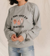 Ampersand Ave University Pullover In Haunt It In Multi
