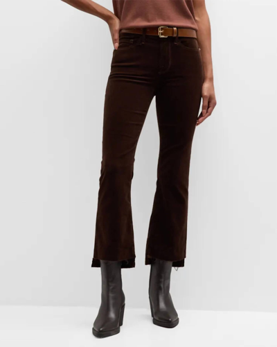 Frame Le Crop Mini Boot In Espresso In Brown