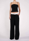 Nonchalantlabel Landon Pant In Black In Black