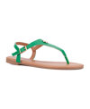 New York And Company Women's Nari Flat Sandal In Green