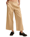 LUCKY BRAND WOMEN'S PLEATED CROPPED WIDE-LEG PANTS