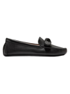 COLE HAAN WOMEN'S BELLPORT BOW LEATHER DRIVING LOAFERS