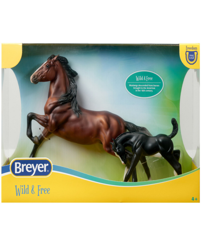 Breyer Kids' Horses Wild Free Horse And Foal Set In Multi