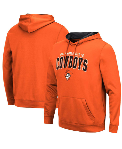 Colosseum Men's Orange Oklahoma State Cowboys Arch Logo 3.0 Pullover Hoodie