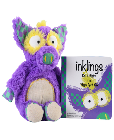 Inklings Baby Kids' Digby The Yippy Eyed Yak Plush Toy With Book Set In Multi