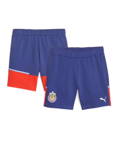 Puma Men's  Blue Chivas Casuals Shorts