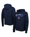 New Era Men's  Navy Houston Texans Ink Dye Pullover Hoodie In Navy