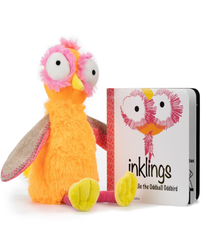 Inklings Baby Ollie The Oddball Oddbird Plush Toy With Book Set In Multi
