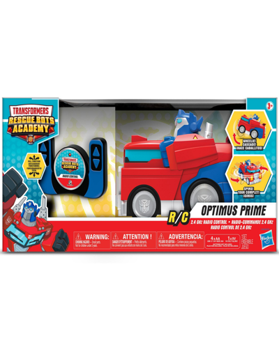 Transfomers Kids' Rescue Bots Academy Optimus Prime Rc Car In Multi