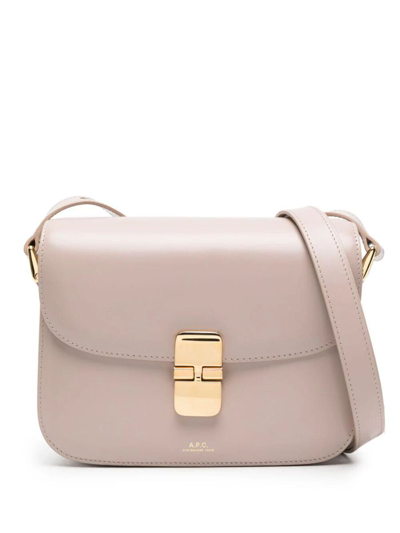 Apc A.p.c. Grace Small  Bags In Pink & Purple