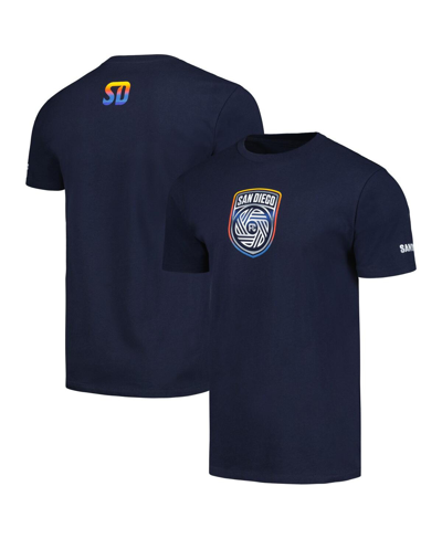 Peace Collective Men's And Women's Navy San Diego Fc Chrome T-shirt