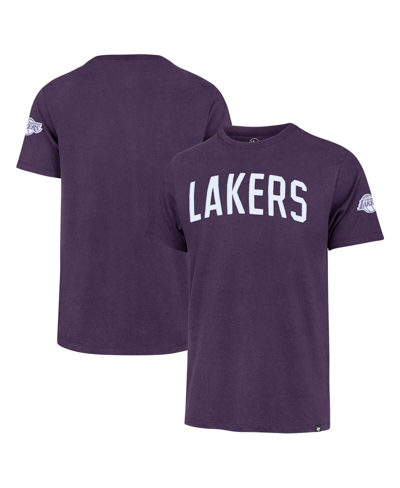 47 Brand Men's ' Purple Los Angeles Lakers Franklin Fieldhouse T-shirt