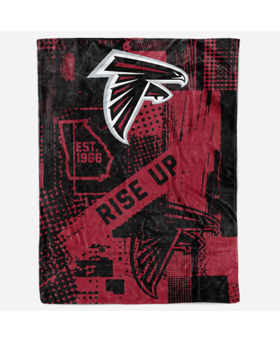 Logo Brands Atlanta Falcons 60" X 80" Hometown Blanket In Black